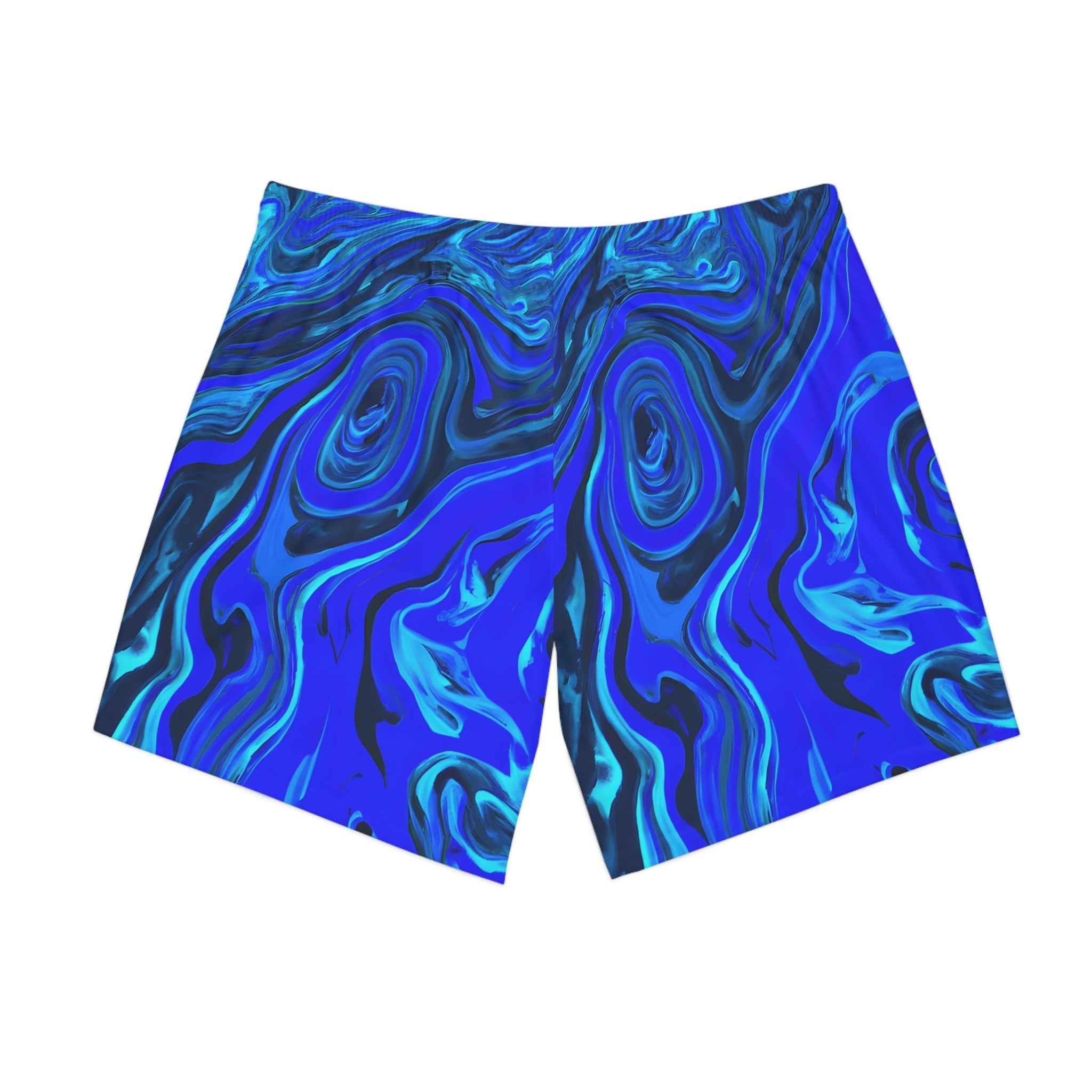 Beach Shorts - Men's Liquid Blue Ice Beach Shorts - Acid Daddy