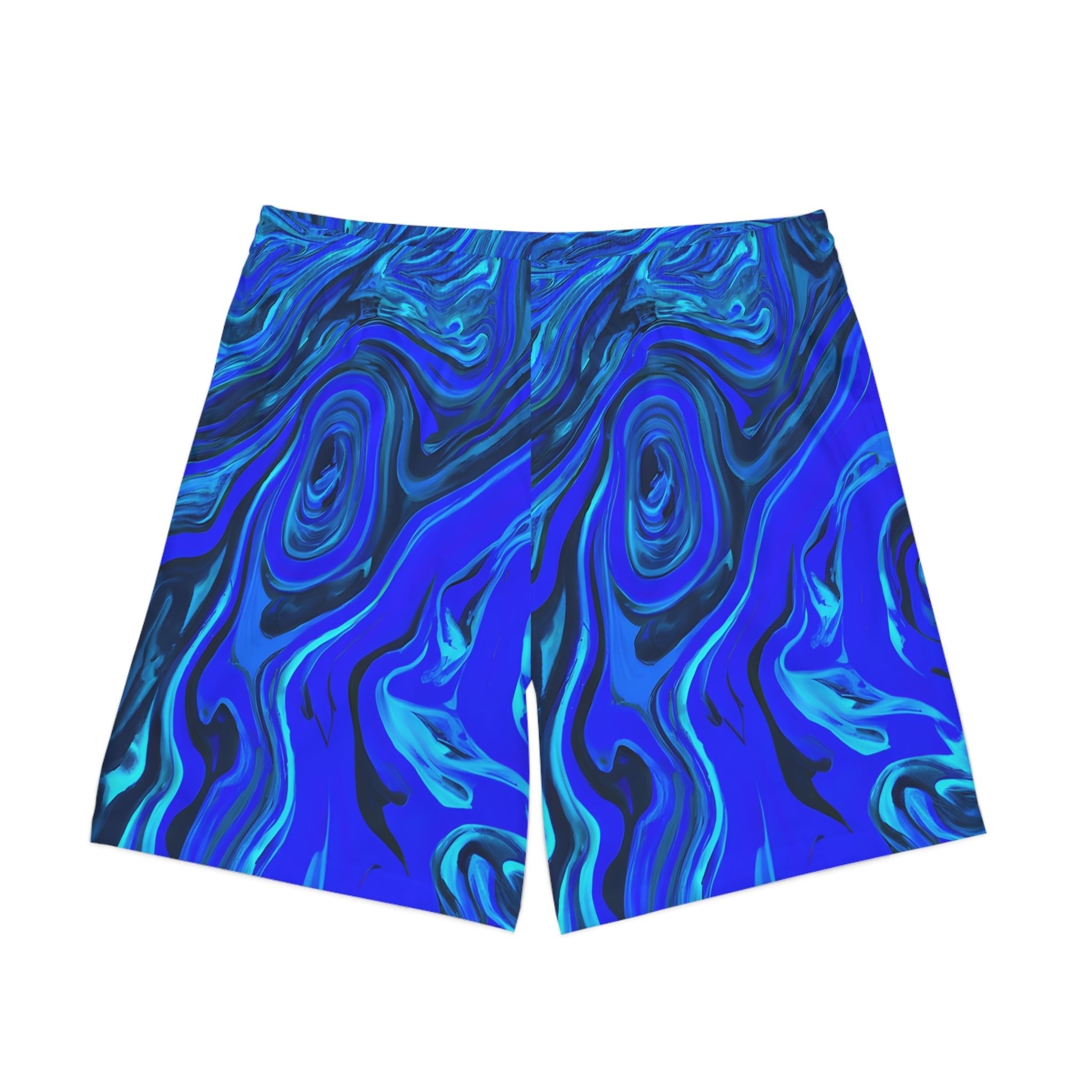 Beach Shorts - Men's Liquid Blue Ice Beach Shorts - Acid Daddy