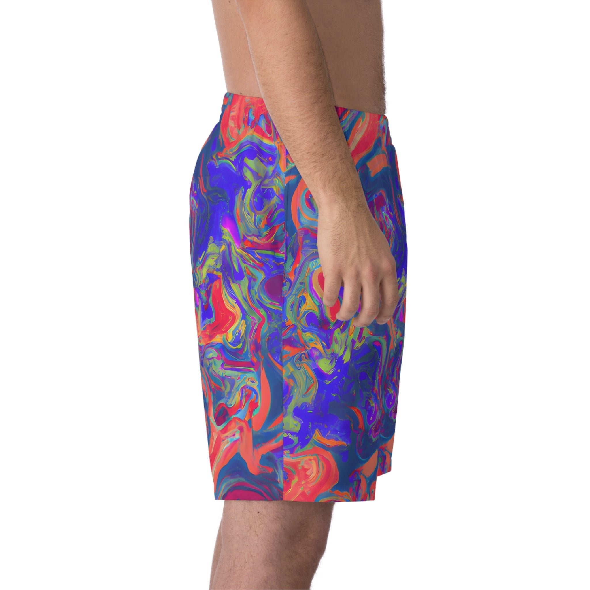 Beach Shorts - Men's Pastel Dream Comfort Beach Shorts - Acid Daddy