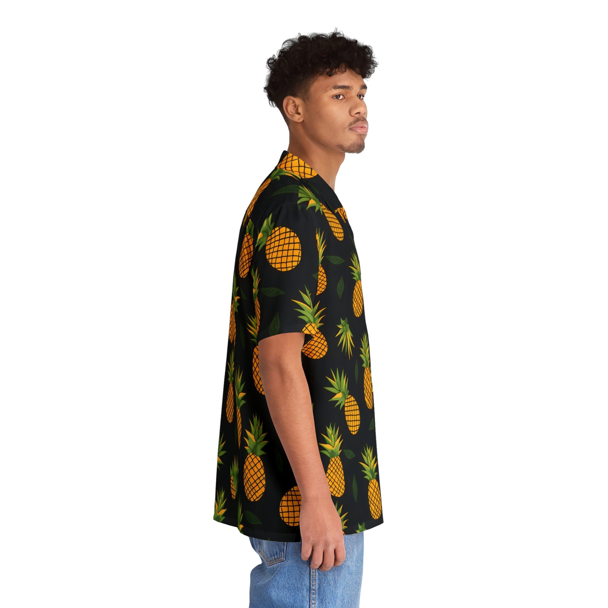 Hawaiian Shirts - Men's Pineapple Paradise Hawaiian Shirt - Acid Daddy