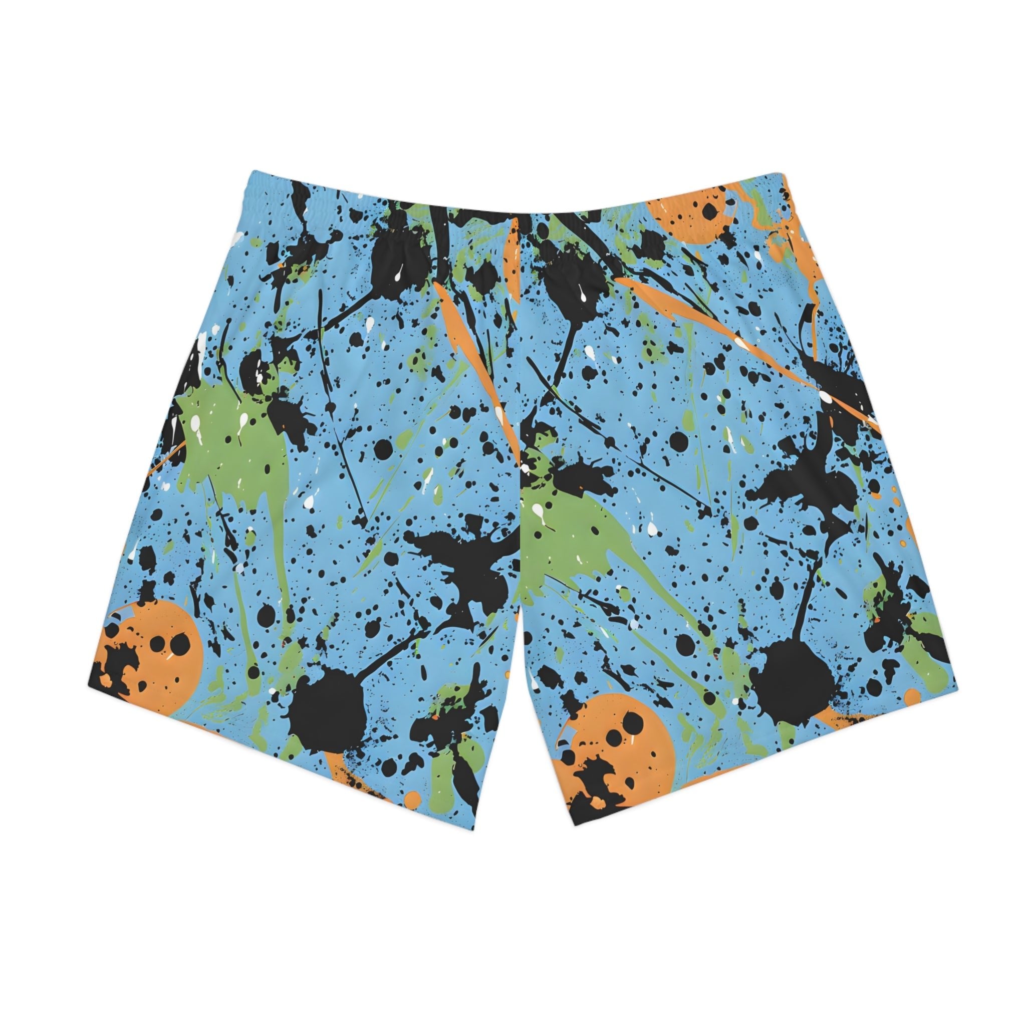 Beach Shorts - Men's Sky Blue Splash Beach Shorts - Acid Daddy