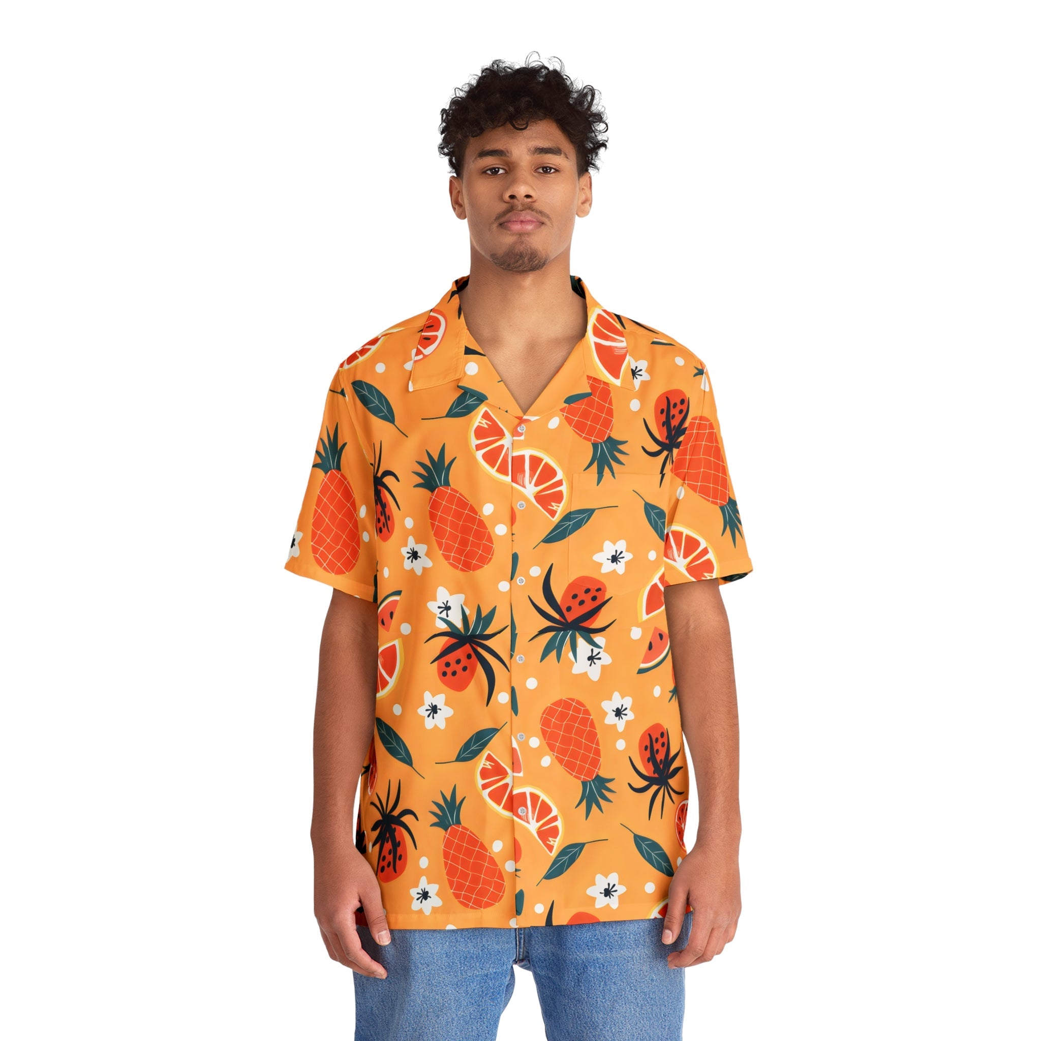 Hawaiian Shirts - Men's Sunny Delight Hawaiian Shirt - Acid Daddy