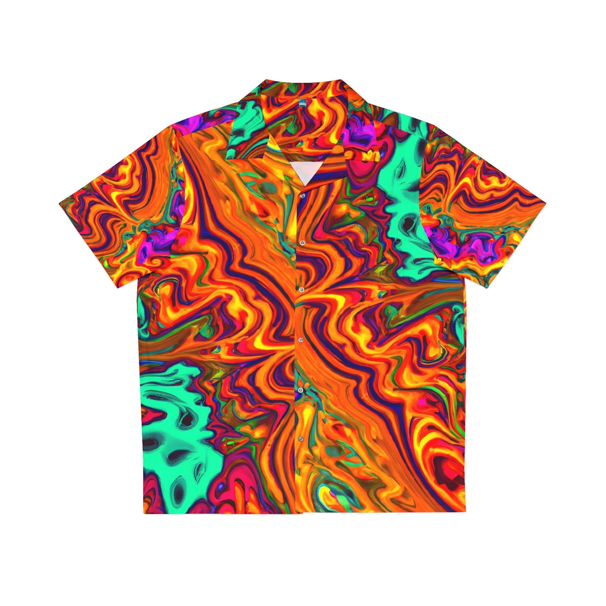 Hawaiian Shirts - Men's Transmorphing Hawaiian Shirt - Acid Daddy