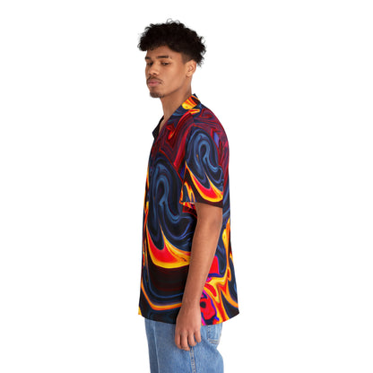 Hawaiian Shirts - Men's Trippy Flare Hawaiian Shirt - Acid Daddy