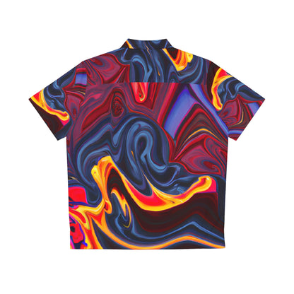 Hawaiian Shirts - Men's Trippy Flare Hawaiian Shirt - Acid Daddy