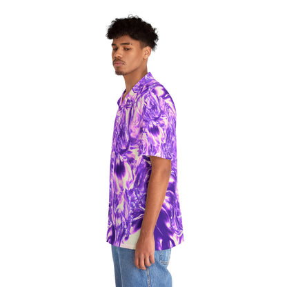 Hawaiian Shirts - Men's Vaporous Lavender Mist Hawaiian Shirt - Acid Daddy