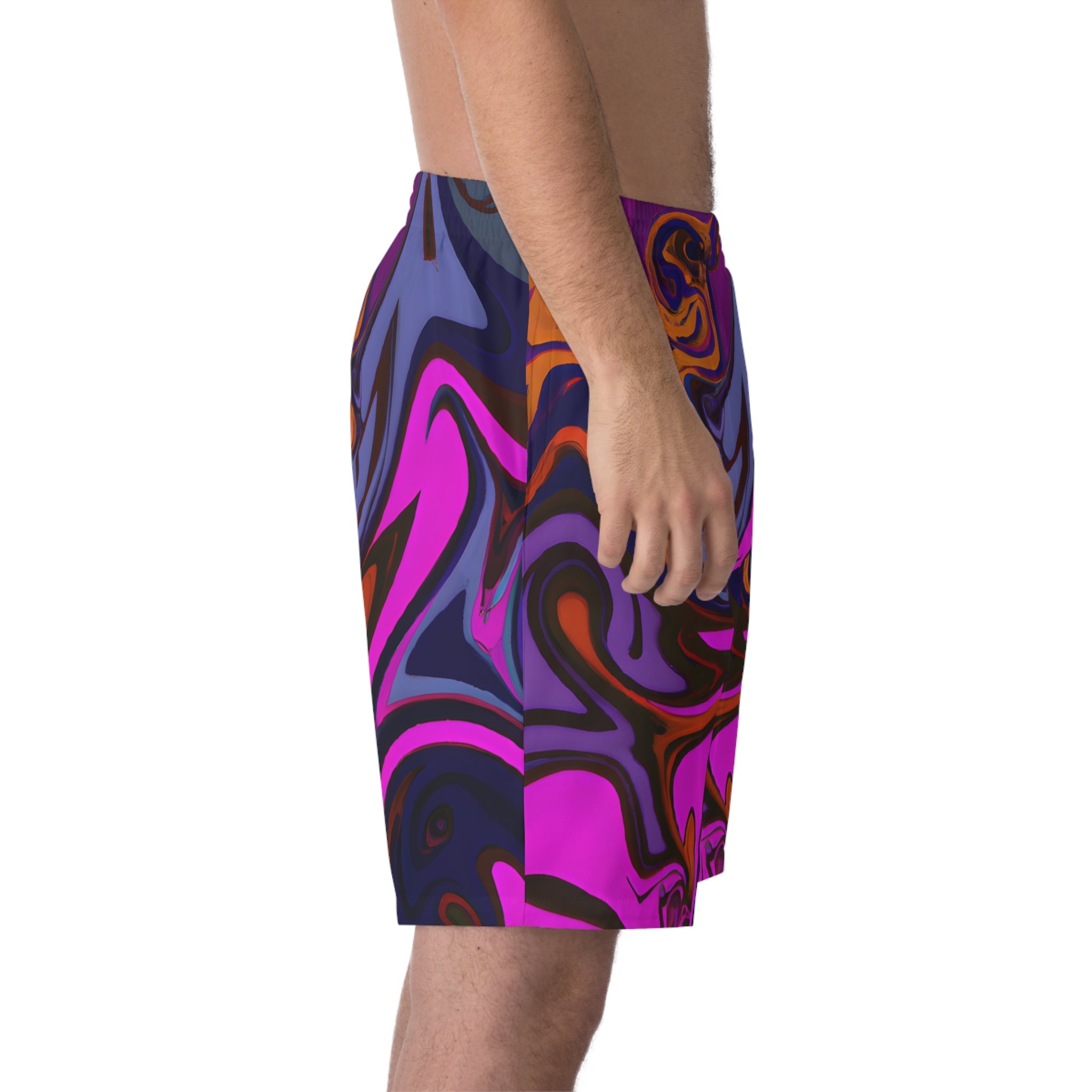 Beach Shorts - Men's Visceral Vibe Beach Shorts - Acid Daddy