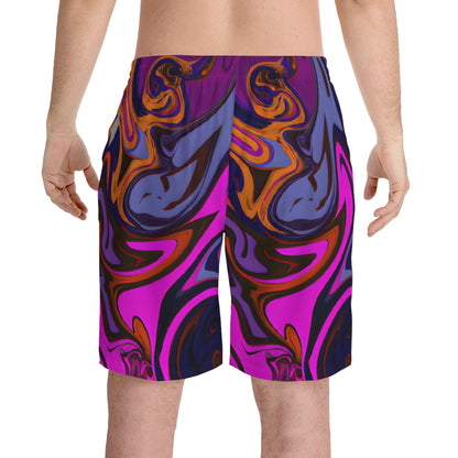 Beach Shorts - Men's Visceral Vibe Beach Shorts - Acid Daddy