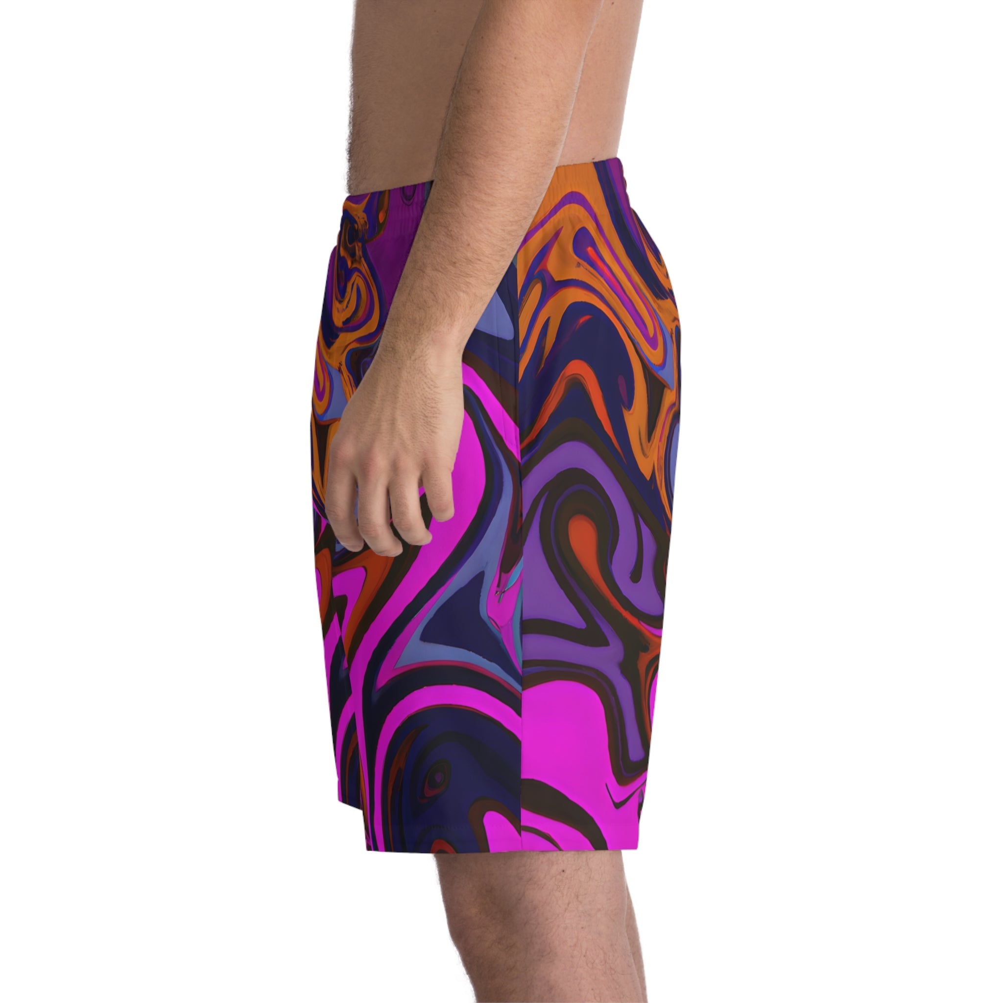 Beach Shorts - Men's Visceral Vibe Beach Shorts - Acid Daddy