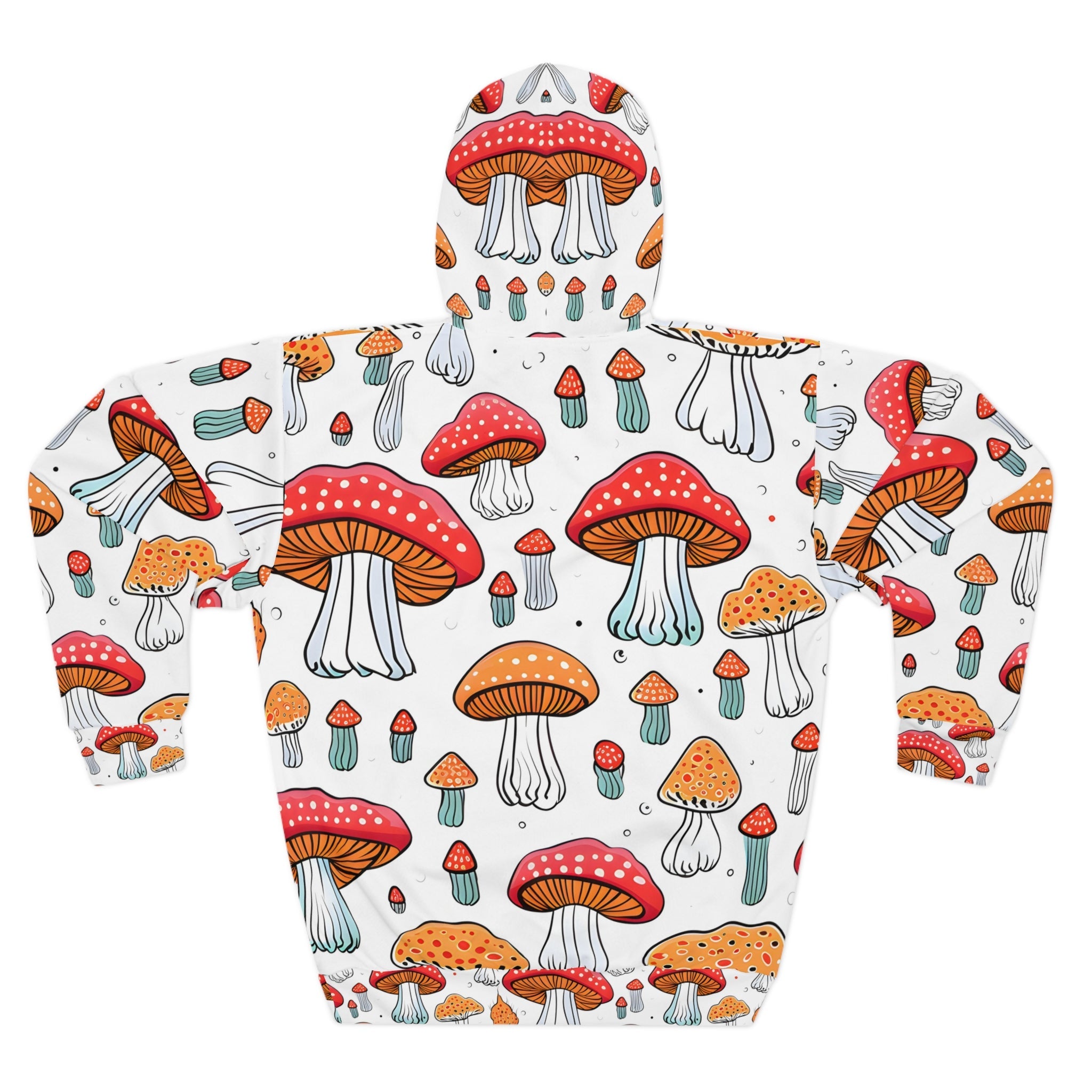 Hoodies - Mushroom Pie Delight Unisex Pullover Hoodie - Acid Daddy