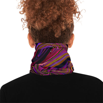 Gaiters - Nebulous Violet Chill - Proof Winter Neck Gaiter - Acid Daddy