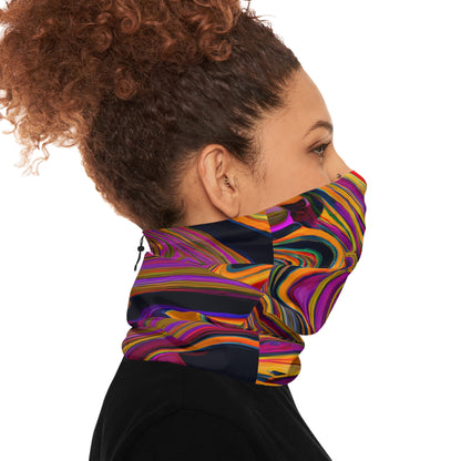 Gaiters - Nebulous Violet Chill - Proof Winter Neck Gaiter - Acid Daddy