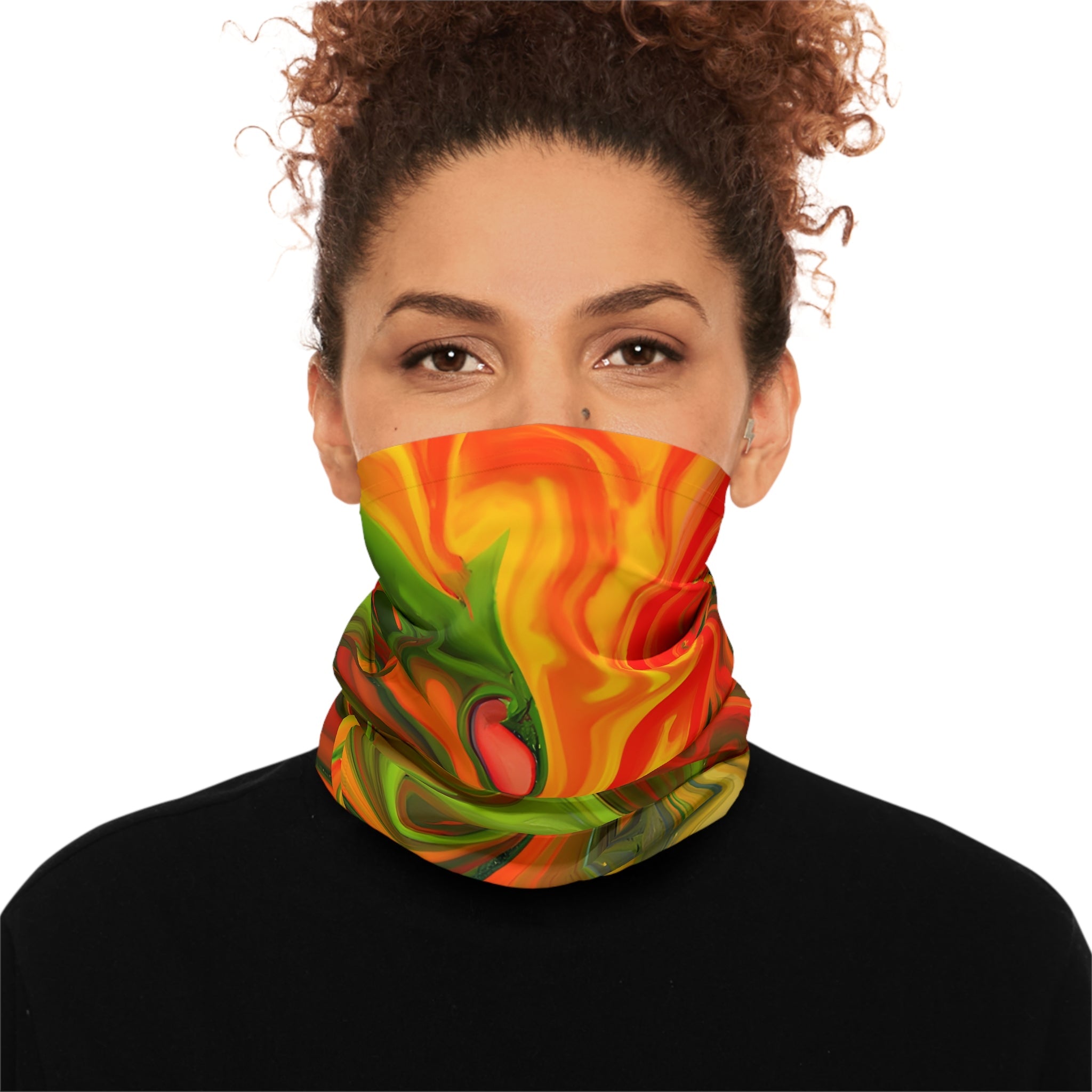 Gaiters - Orange Groove Lightweight Neck Gaiter - Acid Daddy