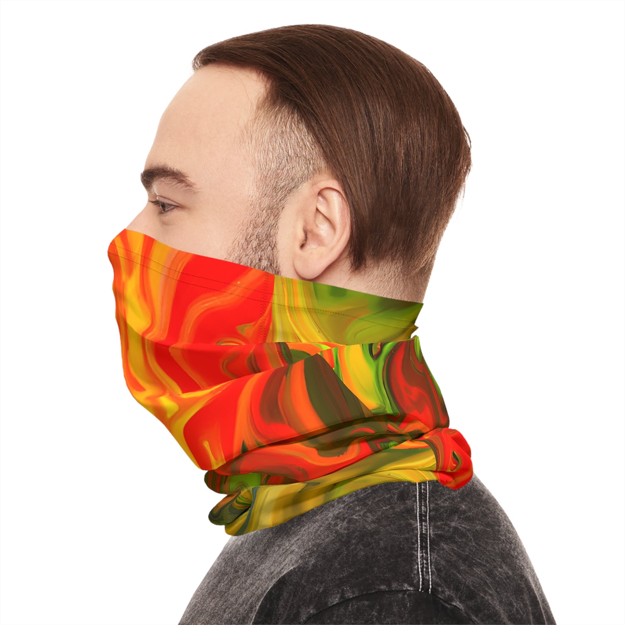 Gaiters - Orange Groove Midweight Neck Gaiter - Acid Daddy