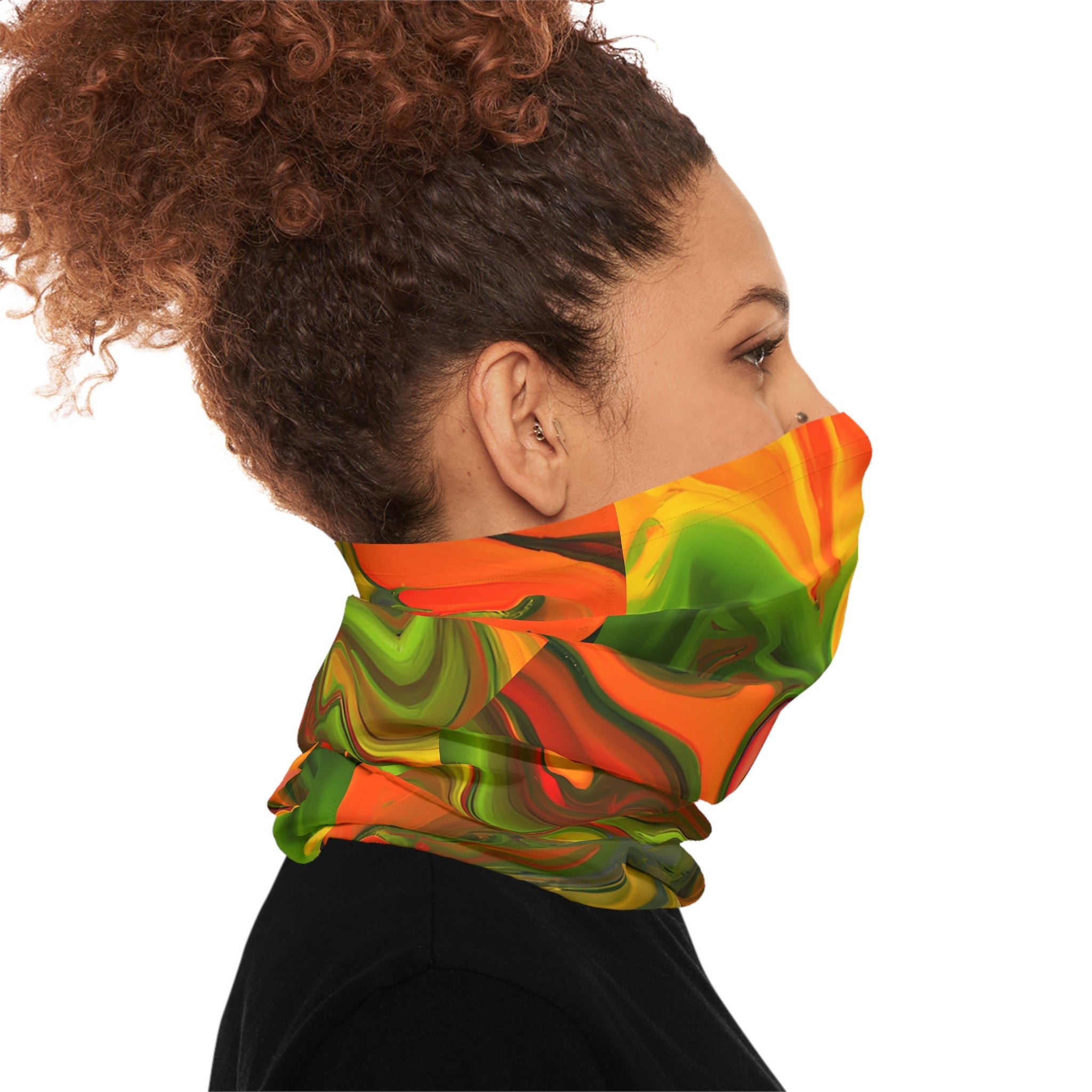 Gaiters - Orange Groove Midweight Neck Gaiter - Acid Daddy