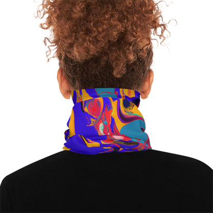 Gaiters - Painted Blues Breathable Lightweight Neck Gaiter - Acid Daddy