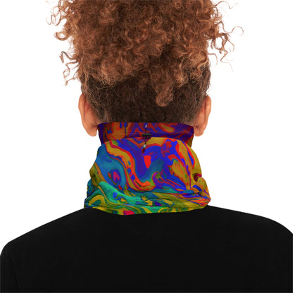 Gaiters - Painted Splash Pattern Winter Neck Gaiter - Acid Daddy