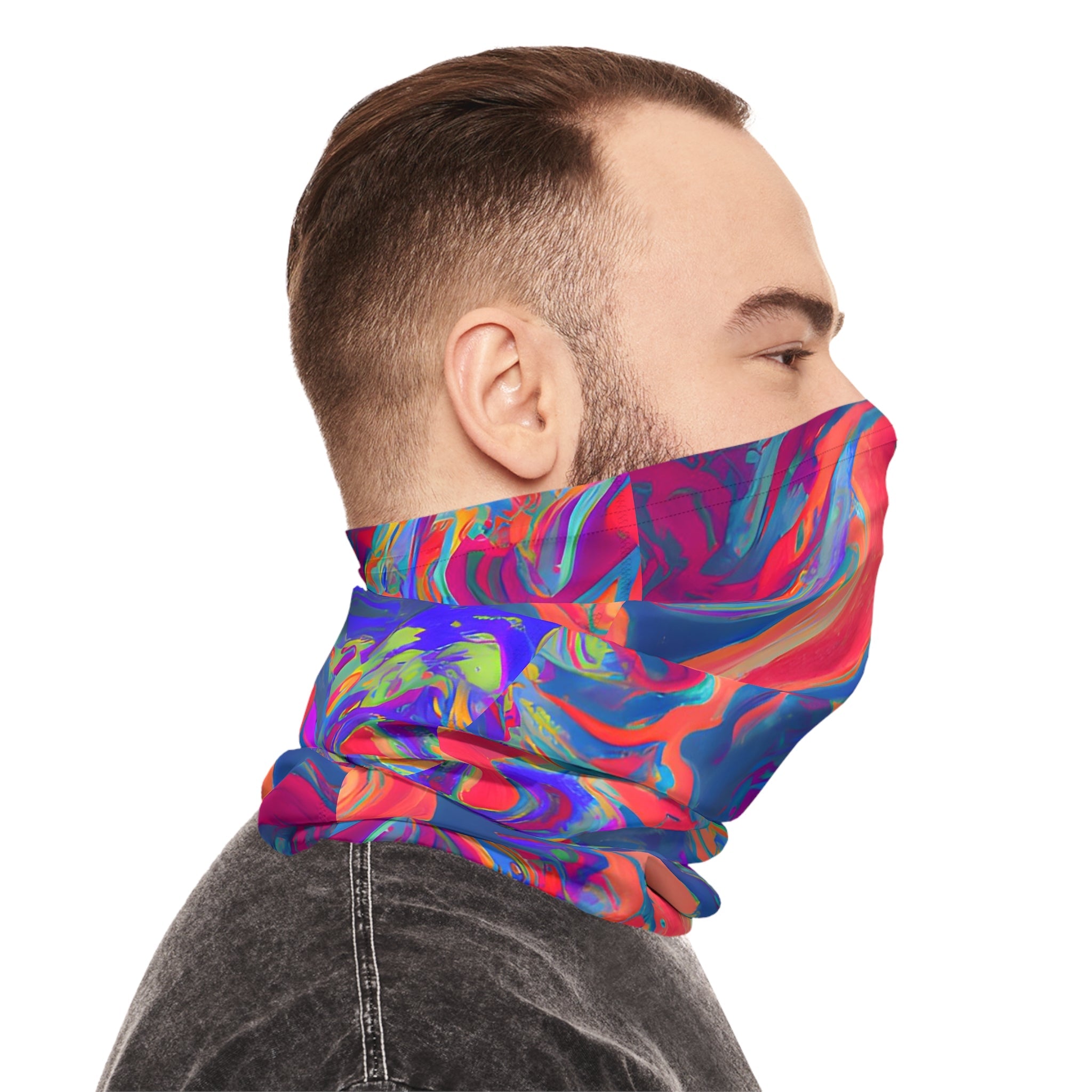 Gaiters - Pastel Dreams Midweight Neck Gaiter - Acid Daddy