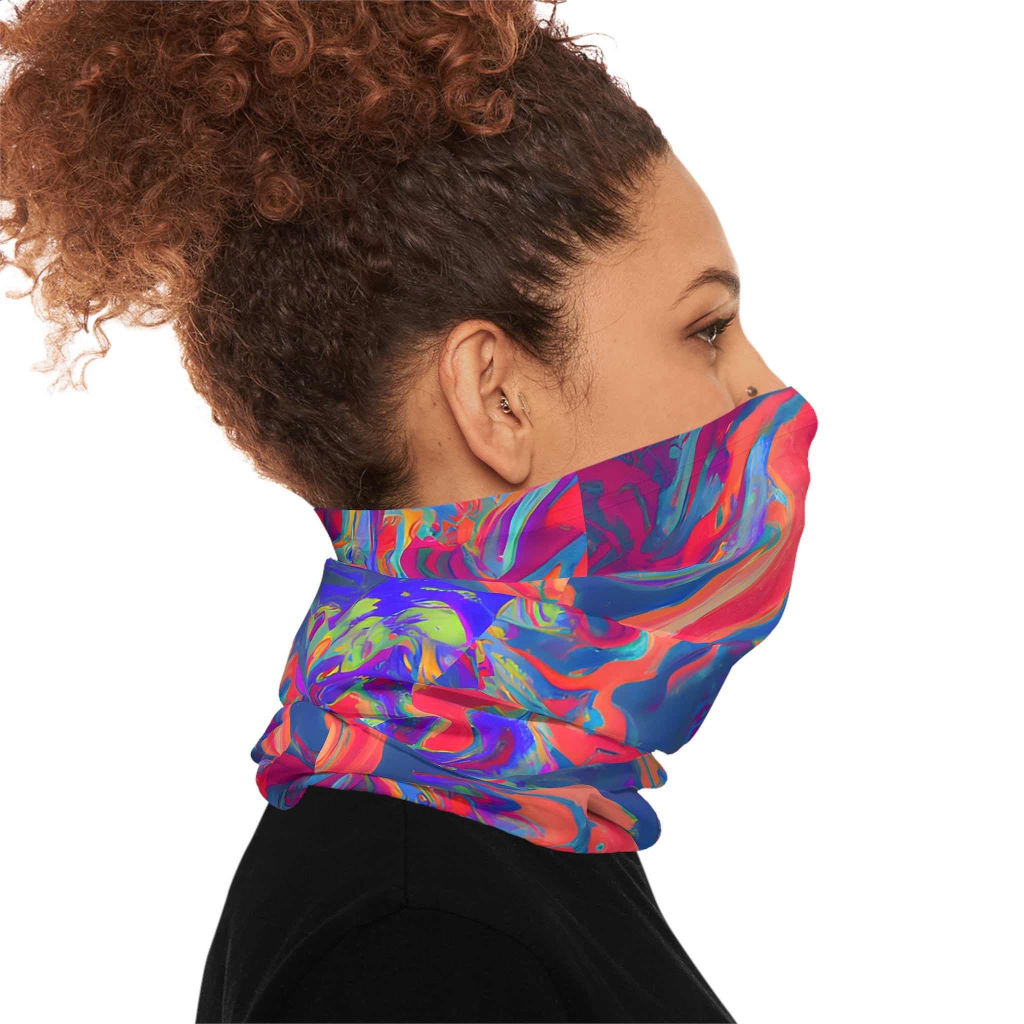 Gaiters - Pastel Dreams Midweight Neck Gaiter - Acid Daddy