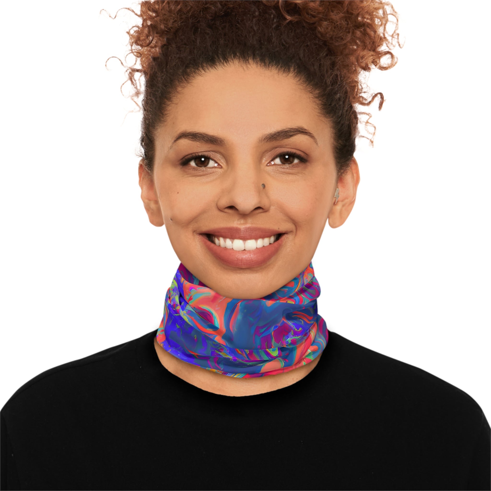 Gaiters - Pastel Dreams Midweight Neck Gaiter - Acid Daddy