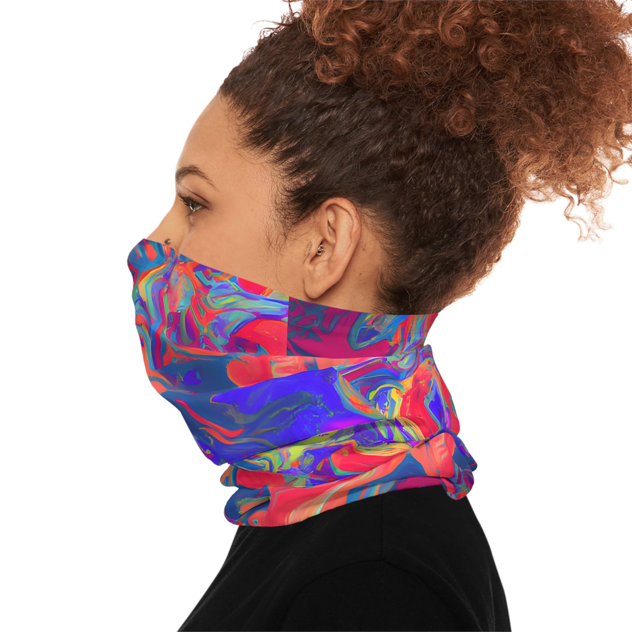 Gaiters - Pastel Dreams Midweight Neck Gaiter - Acid Daddy