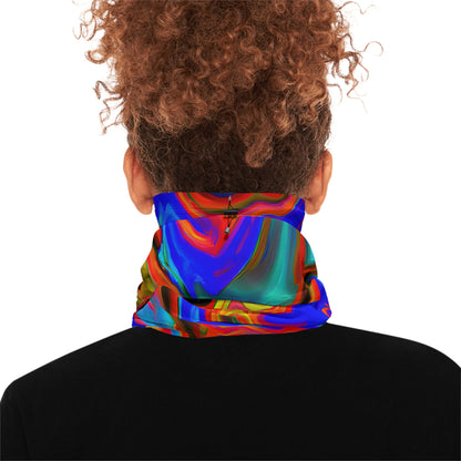 Gaiters - Psychedelic Blue Chill Winter Neck Gaiter - Acid Daddy