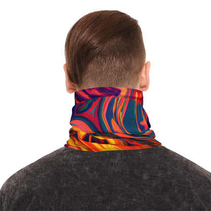 Gaiters - Psychedelic Flames Midweight Neck Gaiter - Acid Daddy