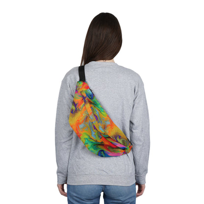 Fanny Packs - Psychedelic Party Vibe Trippy Fanny Pack (Large) - Acid Daddy