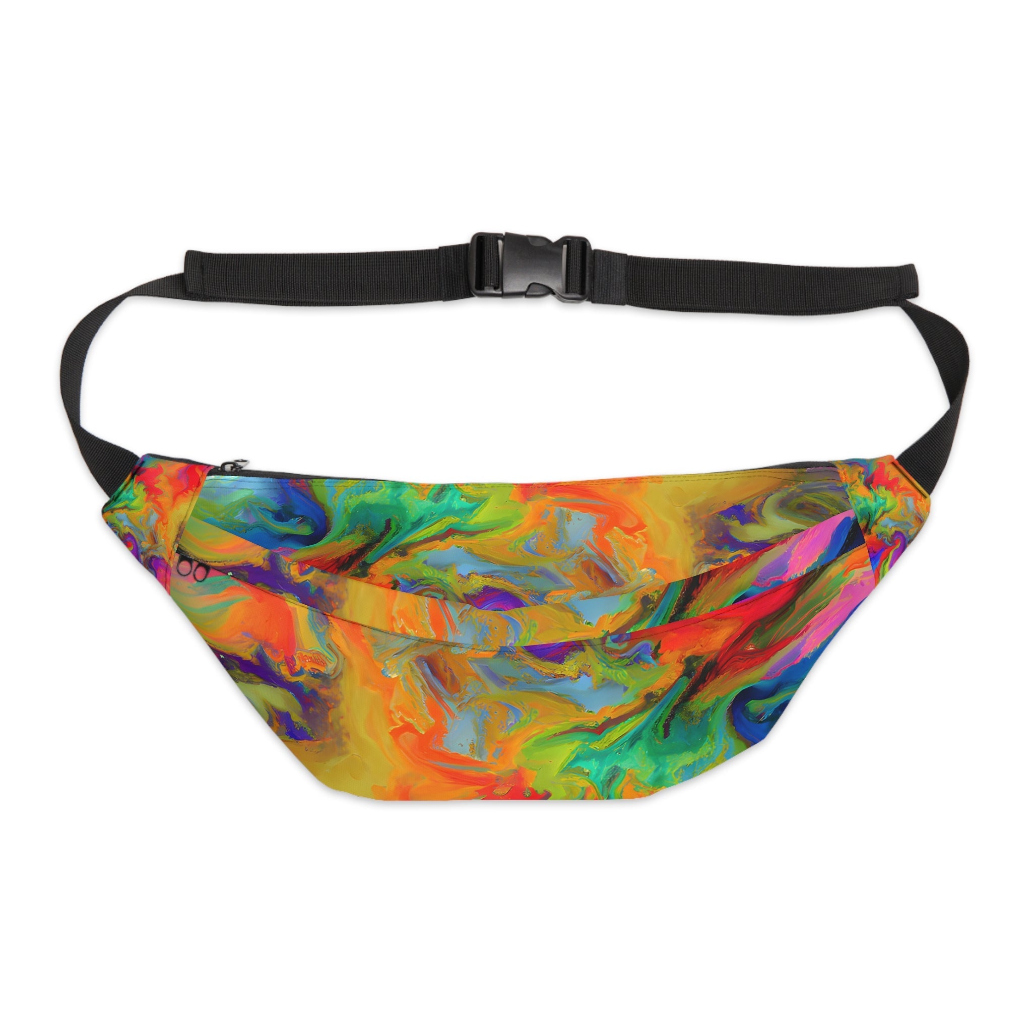 Fanny Packs - Psychedelic Party Vibe Trippy Fanny Pack (Large) - Acid Daddy