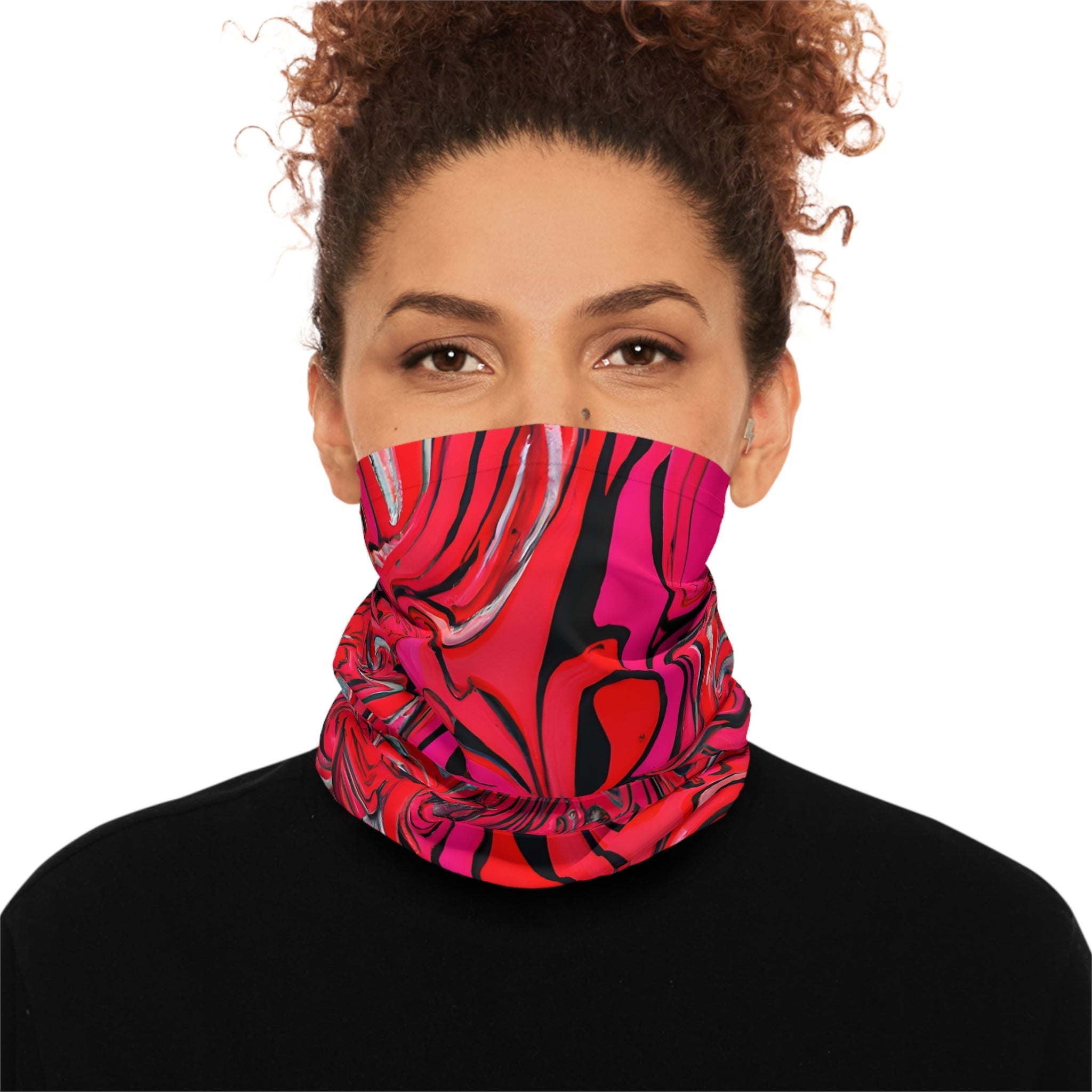 Gaiters - Psychedelic Pink Trip Midweight Neck Gaiter - Acid Daddy