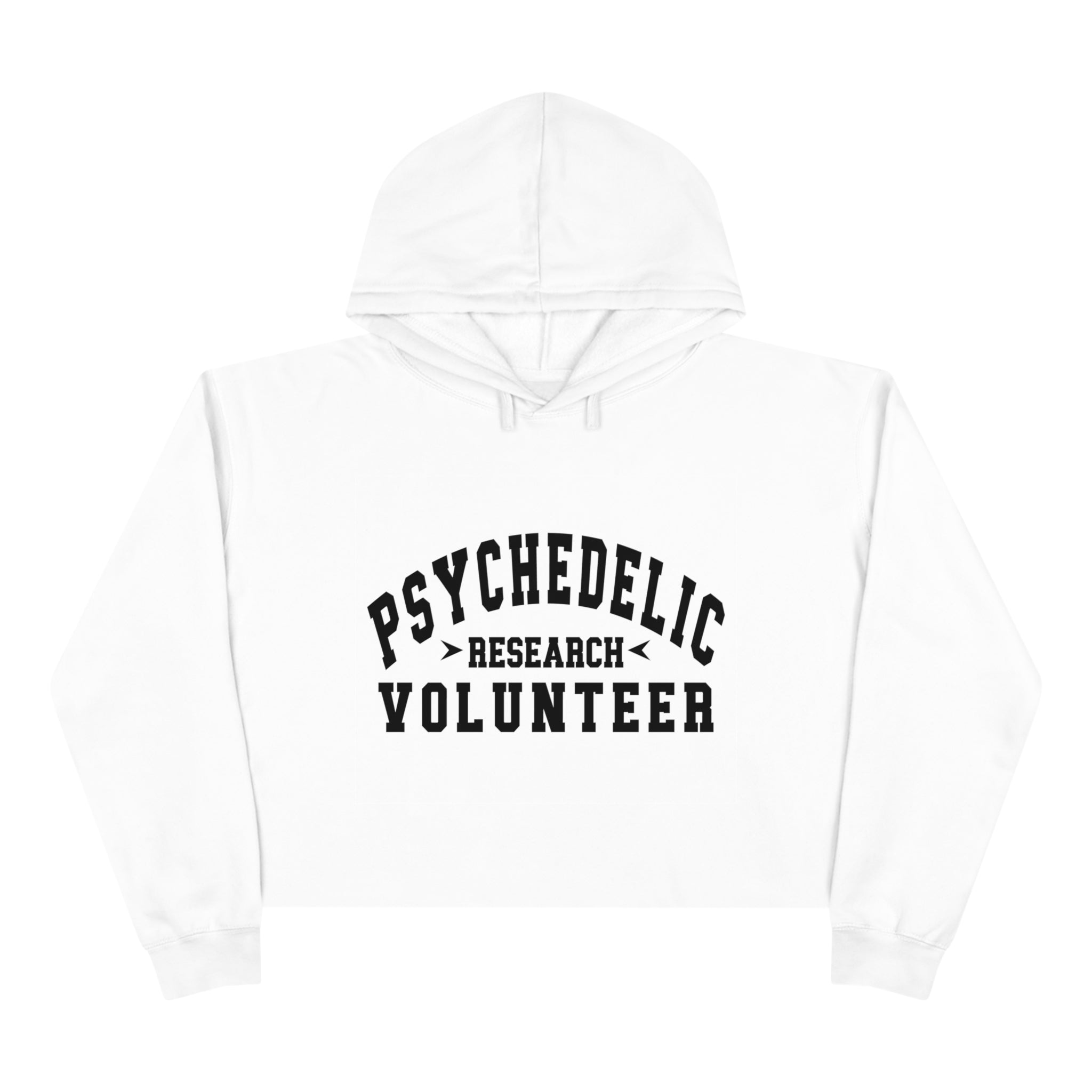 Hoodie - PRV Crop Hoodie (Front Print) - Acid Daddy