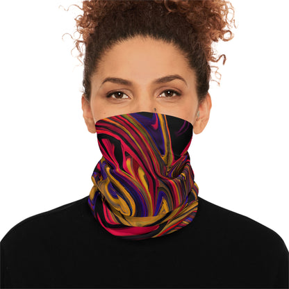 Gaiters - Psychedelic Swirls Winter Neck Gaiter - Acid Daddy