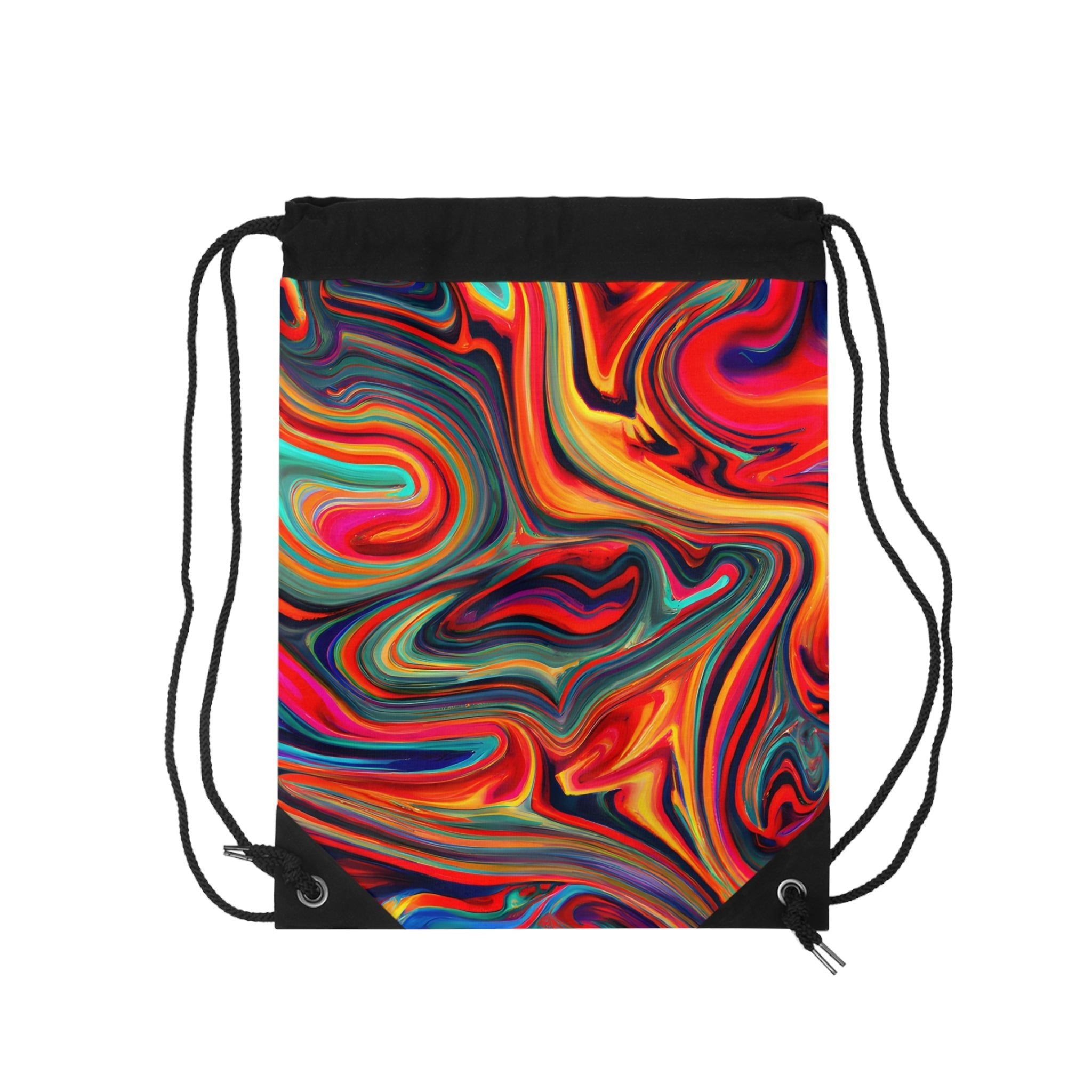 Bags - Psychedelic Swish Drawstring Bag - Acid Daddy