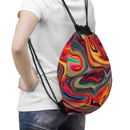 Bags - Psychedelic Swish Drawstring Bag - Acid Daddy