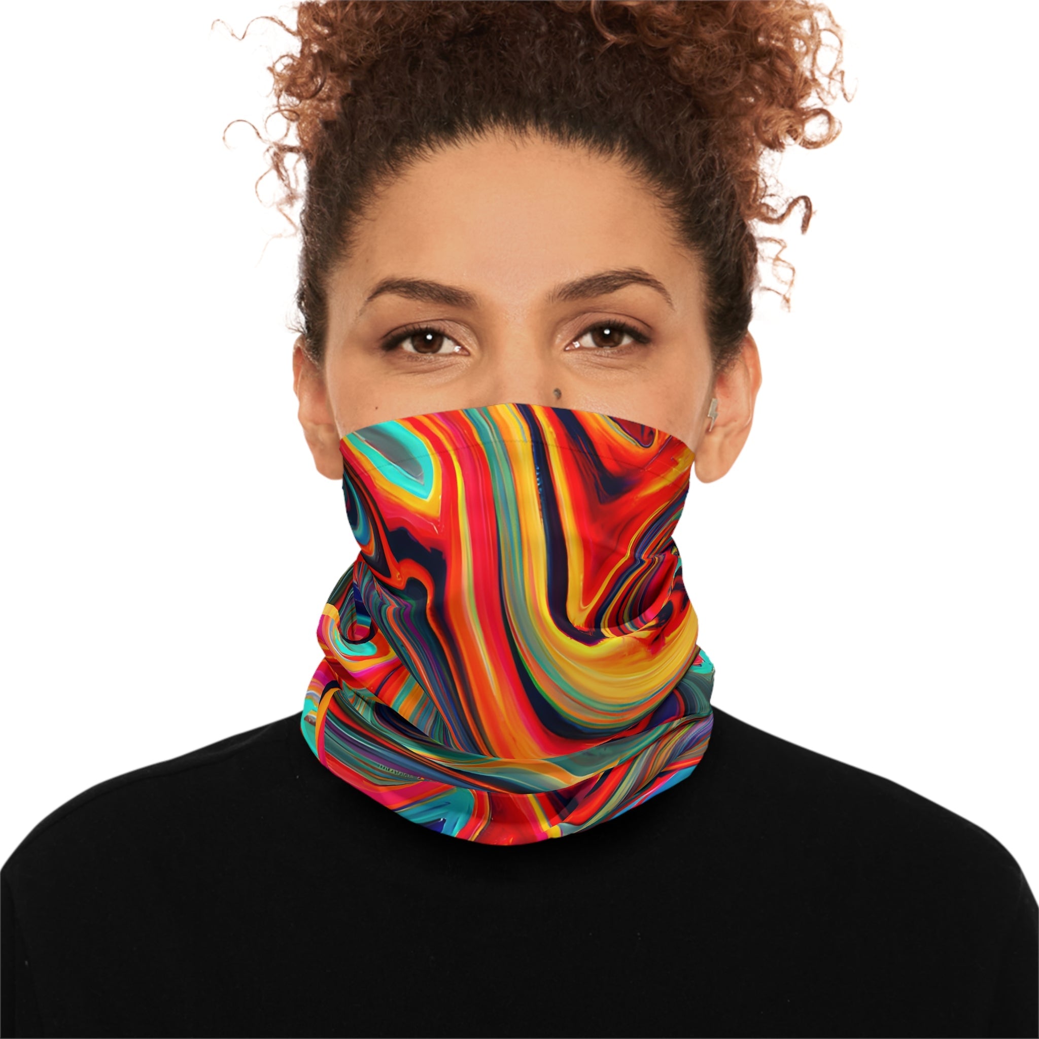 Gaiters - Psychedelic Swish Lightweight Neck Gaiter - Acid Daddy