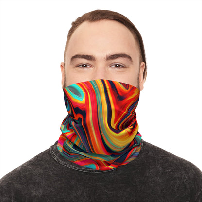 Gaiters - Psychedelic Swish Lightweight Neck Gaiter - Acid Daddy