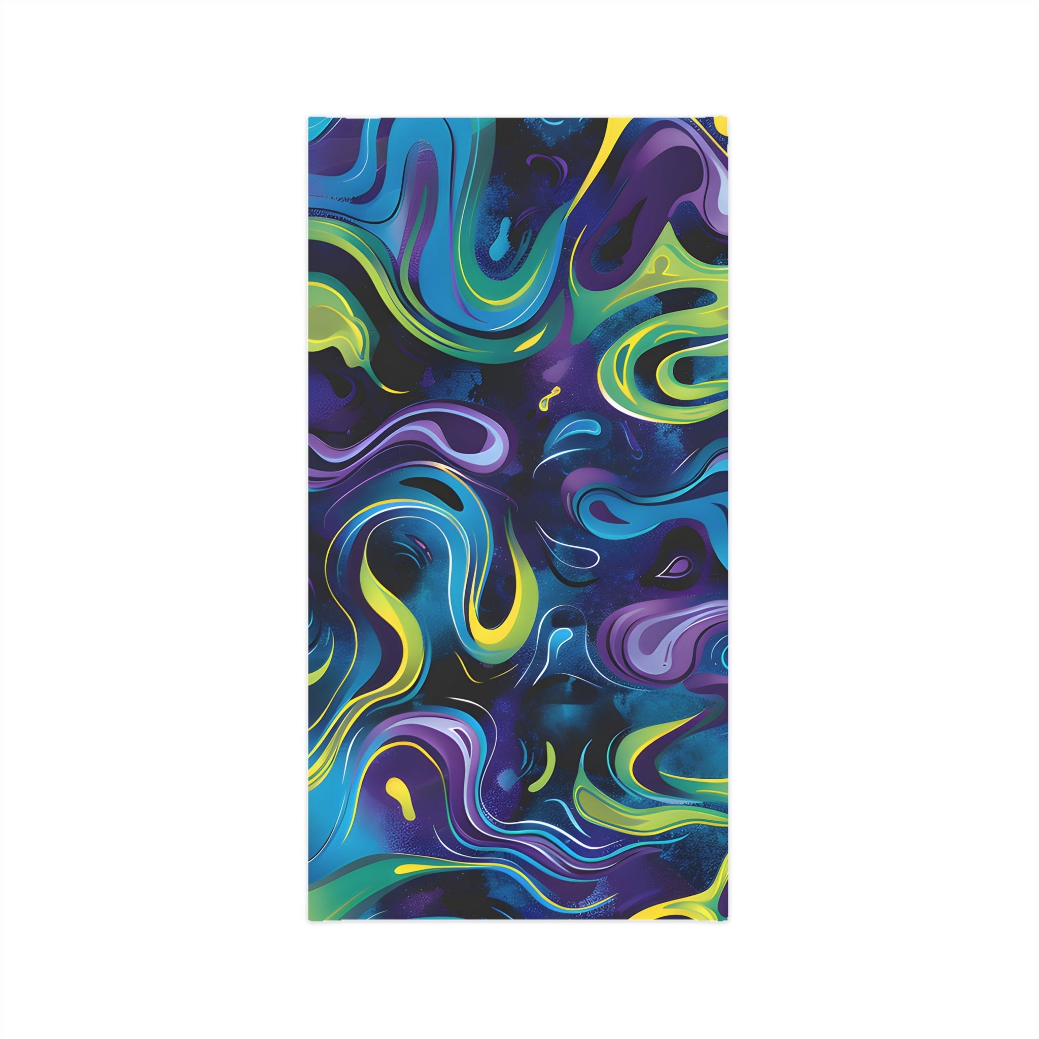 All Over Prints - Psychedelic Turquoise Lightweight Neck Gaiter - Acid Daddy