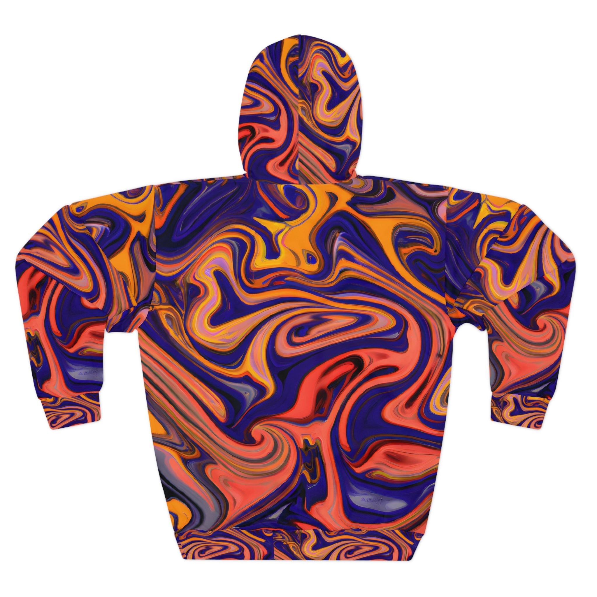 Pullover Hoodies - Transcendent Zen Unisex Pullover Hoodie - Acid Daddy