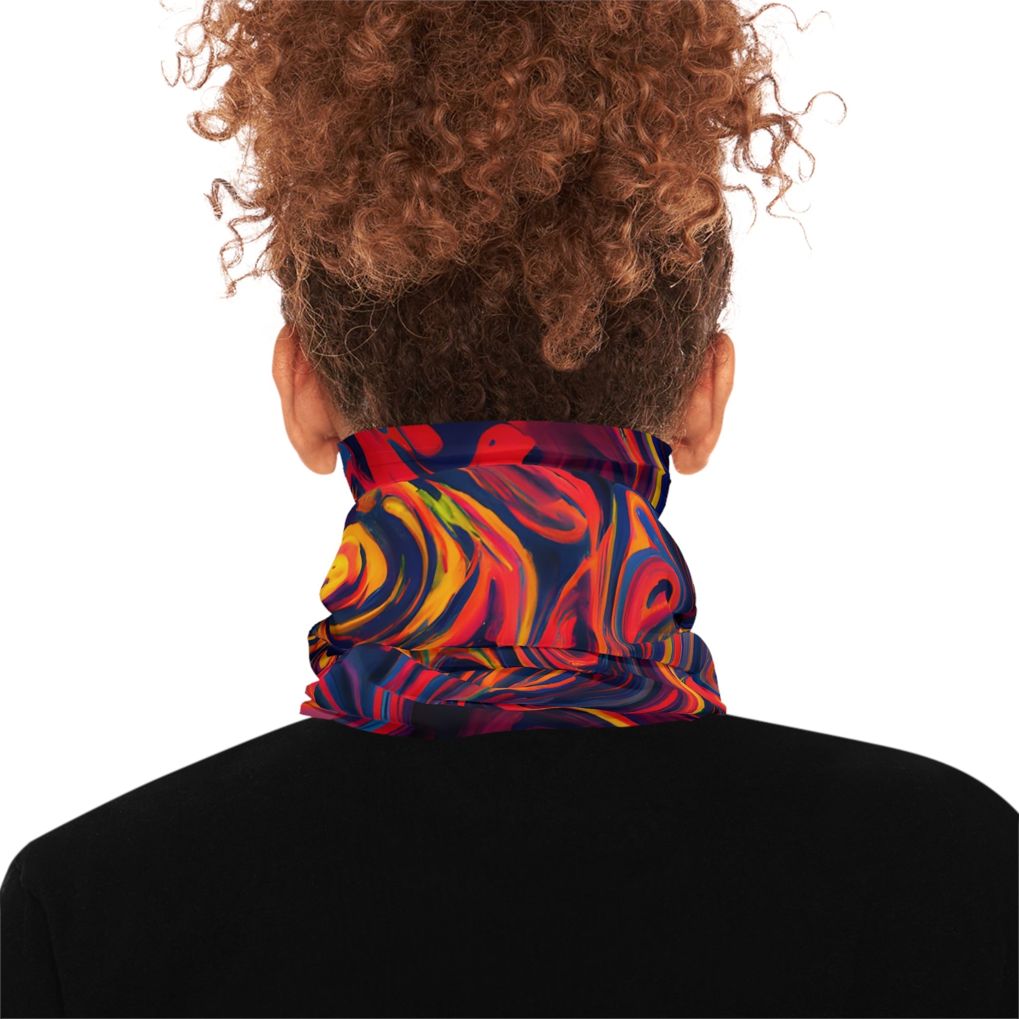 Gaiters - Purple Flame Midweight Neck Gaiter - Acid Daddy