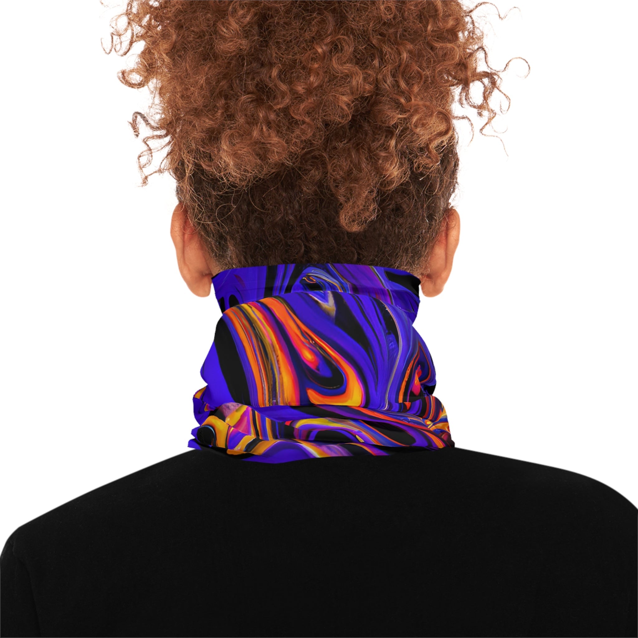 Gaiters - Purple Flex Design Lightweight Neck Gaiter - Acid Daddy