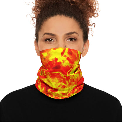 Gaiters - Red Rip Explosion Midweight Neck Gaiter - Acid Daddy