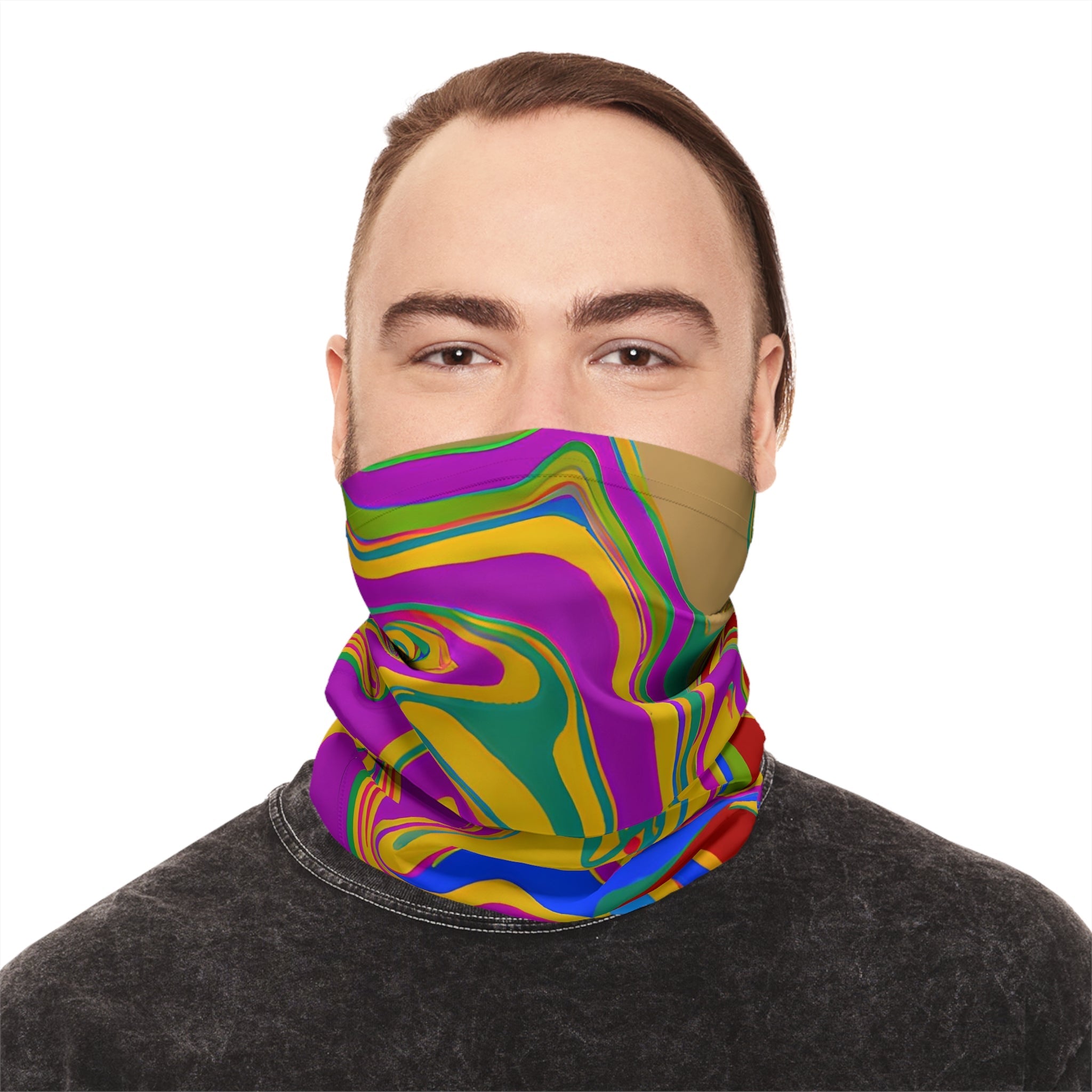 Gaiters - Retro Trip Coolwear Lightweight Neck Gaiter - Acid Daddy