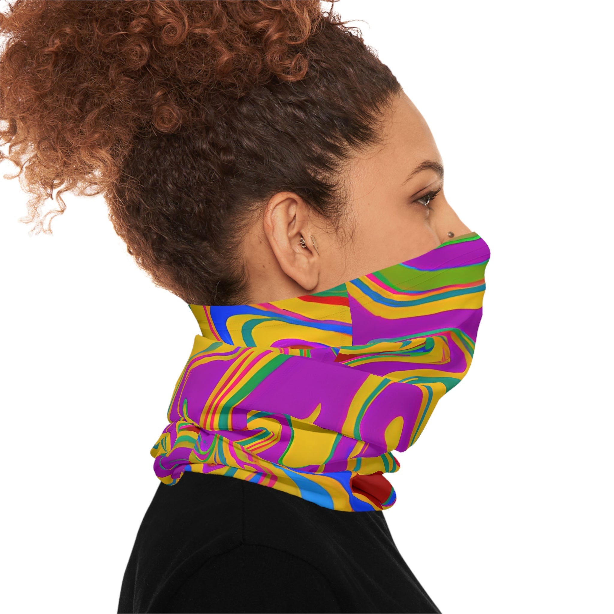 Gaiters - Retro Trip Midweight Neck Gaiter - Acid Daddy