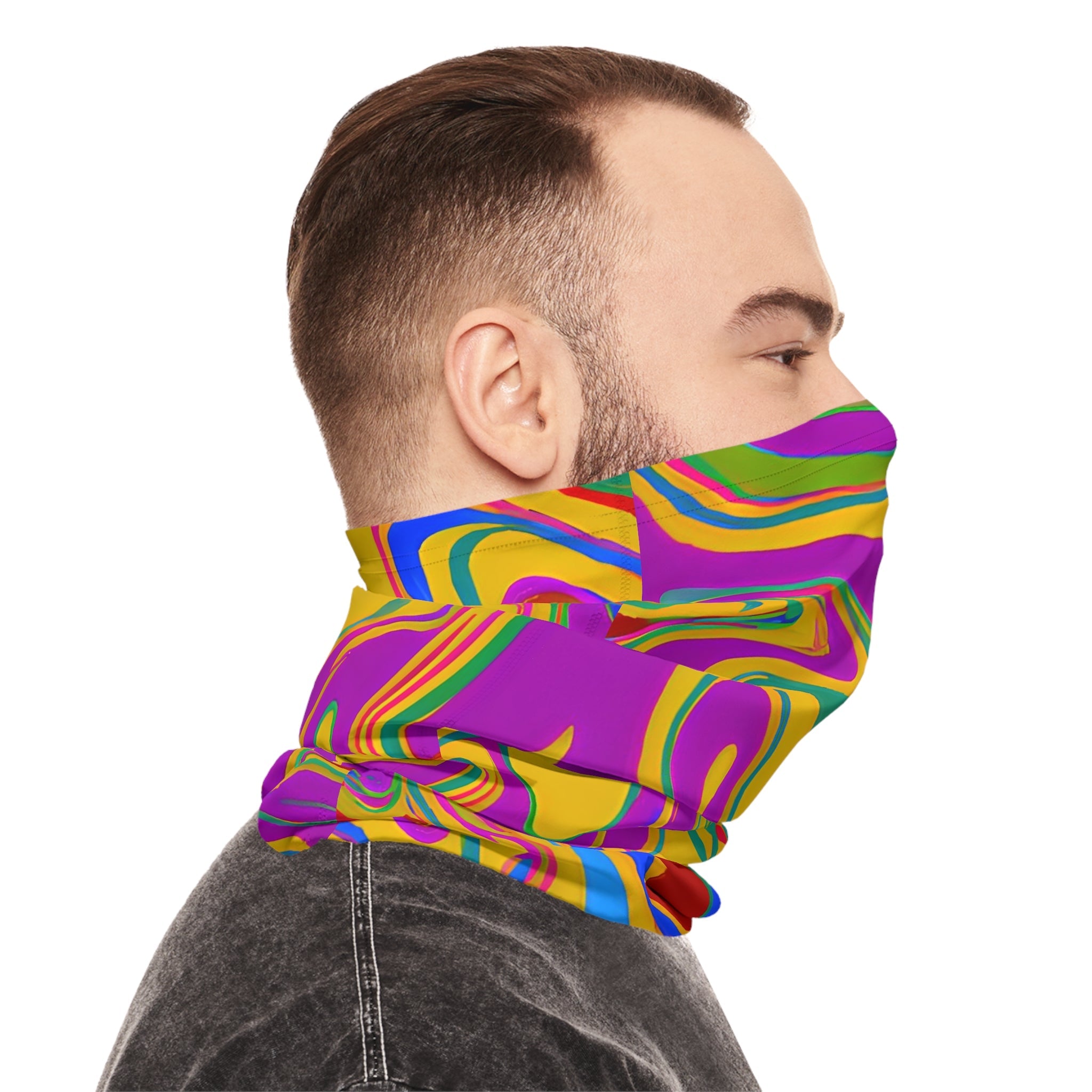 Gaiters - Retro Trip Midweight Neck Gaiter - Acid Daddy