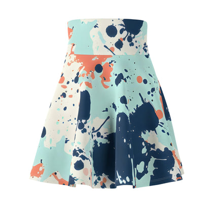 Skater Skirts - Ocean Breeze Splash Skater Skirt - Acid Daddy