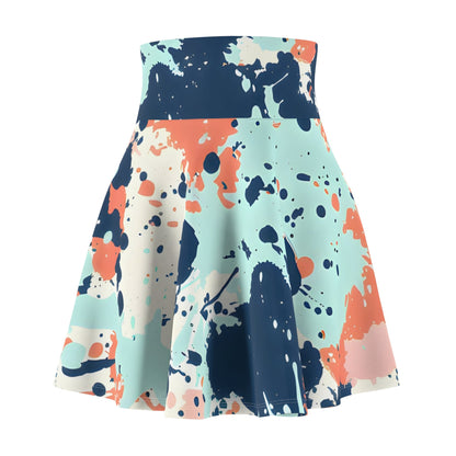 Skater Skirts - Ocean Breeze Splash Skater Skirt - Acid Daddy