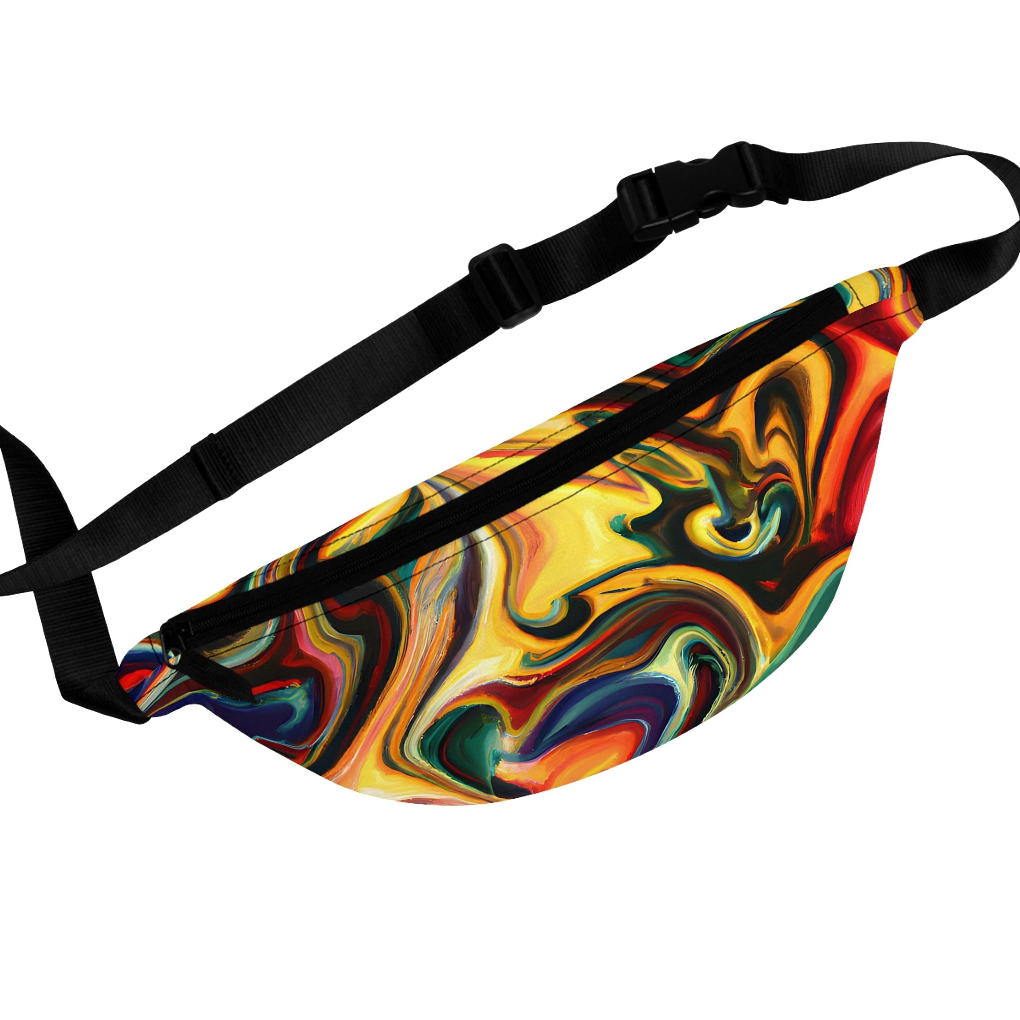 Fanny Packs - Spicy Swirl Festival Fanny Pack (Medium) - Acid Daddy