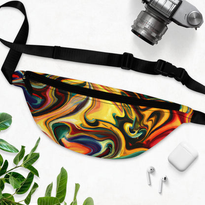 Fanny Packs - Spicy Swirl Festival Fanny Pack (Medium) - Acid Daddy