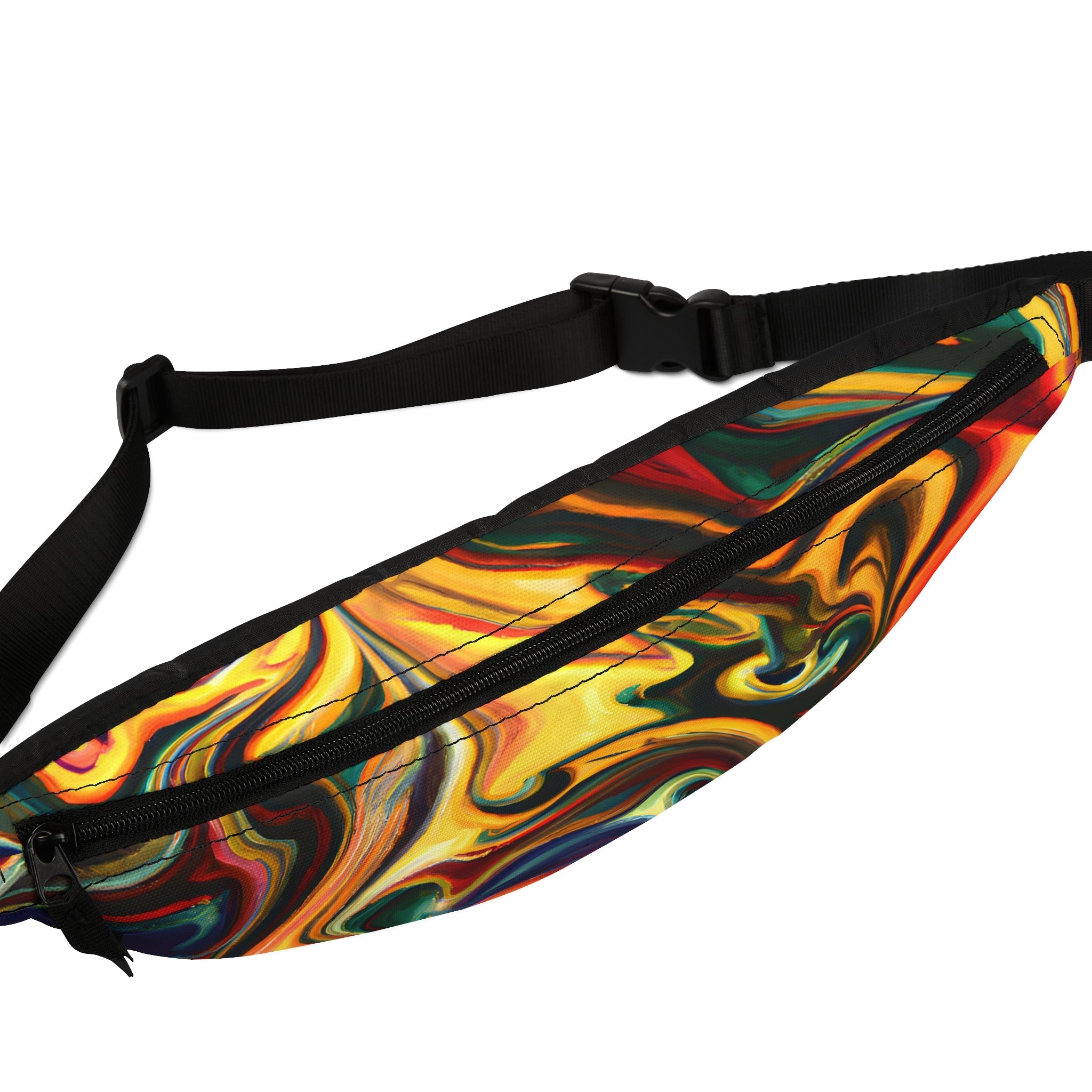 Fanny Packs - Spicy Swirl Festival Fanny Pack (Medium) - Acid Daddy