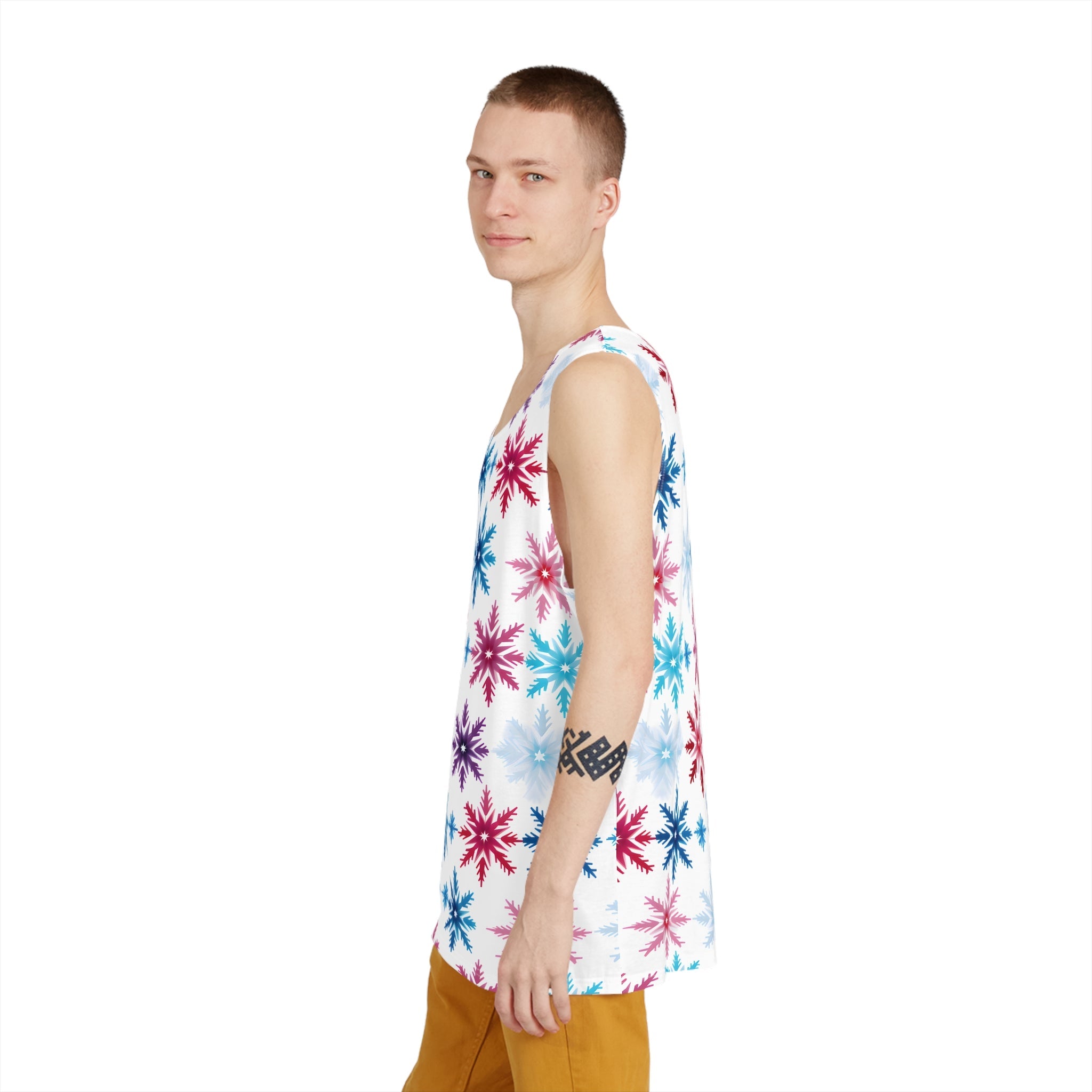 TAnk - Men's Colorado Snowflakes Tank Top - Acid Daddy